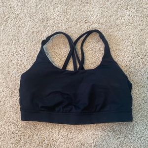 Black lulu lemon sports bra!